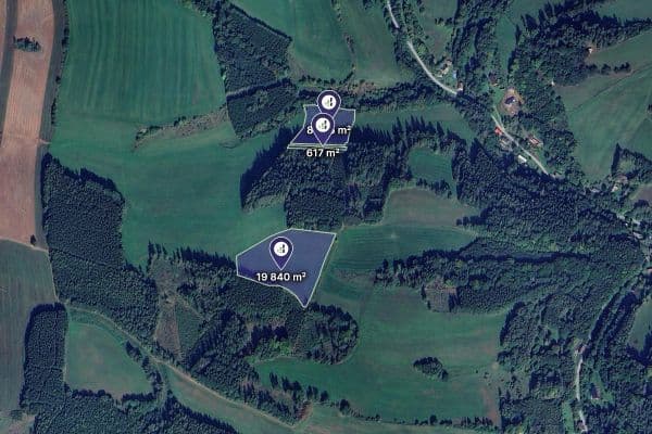 Prodej pozemku 28.692 m², Vidochov Prodej pozemku 28.692 m², Vidochov
