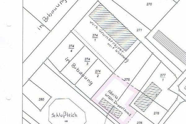 Prodej domu 310 m², pozemek 4.288 m², Parkstraße 2, Velgast OT Altenhagen Prodej domu 310 m², pozemek 4.288 m², Parkstraße 2, Velgast OT Altenhagen