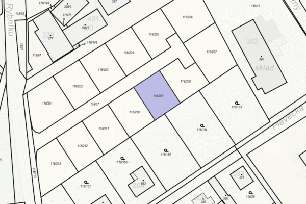 Prodej pozemku 506 m², K Rybníku, Jesenice Prodej pozemku 506 m², K Rybníku, Jesenice
