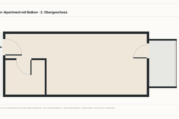 Pronájem bytu 1+1 25 m², Essen, Severní Porýní-Vestfálsko Pronájem bytu 1+1 25 m², Essen, Severní Porýní-Vestfálsko