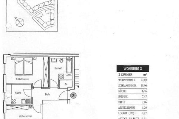 Prodej bytu 2+1 62 m², Hennigsdorf Prodej bytu 2+1 62 m², Hennigsdorf