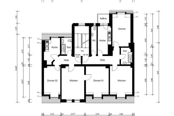 Prodej bytu 3+1 69 m², Schreyerstraße 16, Nürnberg, Bavorsko Prodej bytu 3+1 69 m², Schreyerstraße 16, Nürnberg, Bavorsko