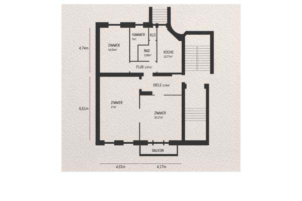 Prodej bytu 3+kk 94 m², Hektorstraße, Berlin, Berlín Prodej bytu 3+kk 94 m², Hektorstraße, Berlin, Berlín