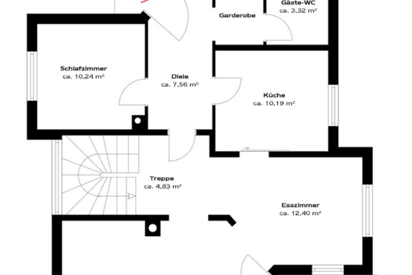 Prodej domu 168 m², pozemek 1.007 m², Taunusstr. 43, Langgöns Prodej domu 168 m², pozemek 1.007 m², Taunusstr. 43, Langgöns