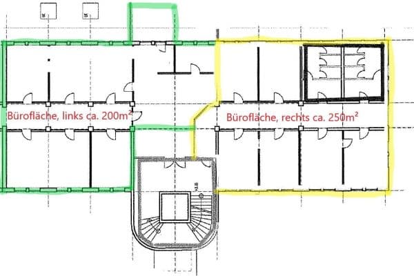 Pronájem kanceláře 450 m², Wilhelmstraße 78, Reilingen Pronájem kanceláře 450 m², Wilhelmstraße 78, Reilingen