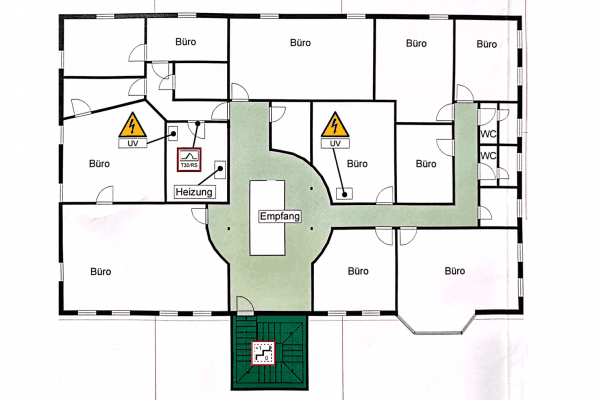 Pronájem kanceláře 360 m², Auer Straße 11, Stollberg/Erzgebirge Pronájem kanceláře 360 m², Auer Straße 11, Stollberg/Erzgebirge