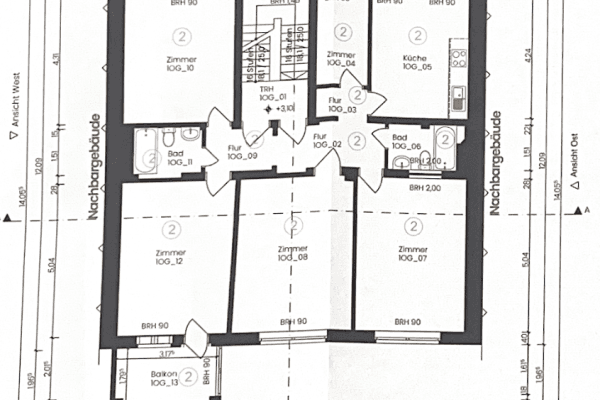 Pronájem bytu 4+kk 109 m², Hildesheim, Dolní Sasko Pronájem bytu 4+kk 109 m², Hildesheim, Dolní Sasko
