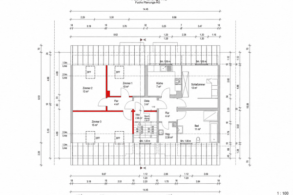Pronájem bytu 3+1 80 m², Rollbühlstrasse 63, käftertal Pronájem bytu 3+1 80 m², Rollbühlstrasse 63, käftertal