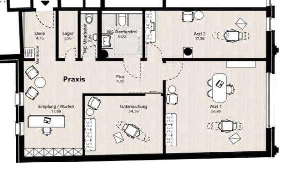 Pronájem kanceláře 104 m², Markt 11, Ahaus, Severní Porýní-Vestfálsko Pronájem kanceláře 104 m², Markt 11, Ahaus, Severní Porýní-Vestfálsko