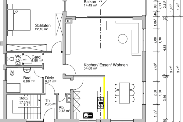 Pronájem bytu 2+kk 103 m², Bendorf Pronájem bytu 2+kk 103 m², Bendorf
