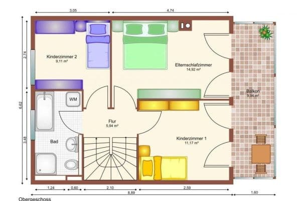 Prodej domu 143 m², pozemek 173 m², Darmstadt, Hessen Prodej domu 143 m², pozemek 173 m², Darmstadt, Hessen