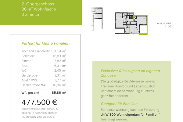 Prodej bytu 3+1 86 m², Moltkestr. 7, Langenau, Bádensko-Württembersko Prodej bytu 3+1 86 m², Moltkestr. 7, Langenau, Bádensko-Württembersko