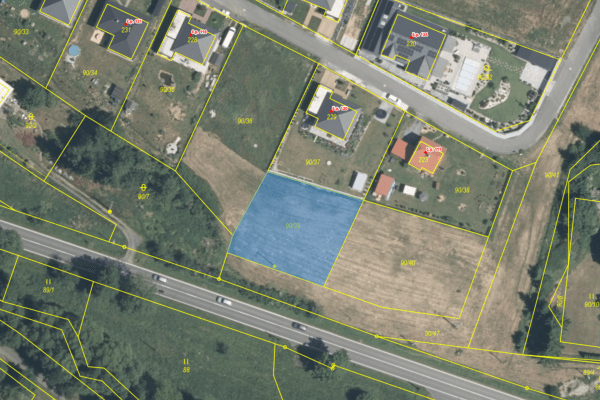 Prodej pozemku 962 m², Obory Prodej pozemku 962 m², Obory