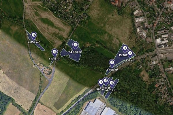 Prodej pozemku 50.308 m², Krupka Prodej pozemku 50.308 m², Krupka
