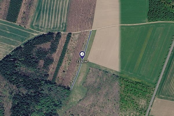 Prodej pozemku 1.332 m², Všesulov Prodej pozemku 1.332 m², Všesulov
