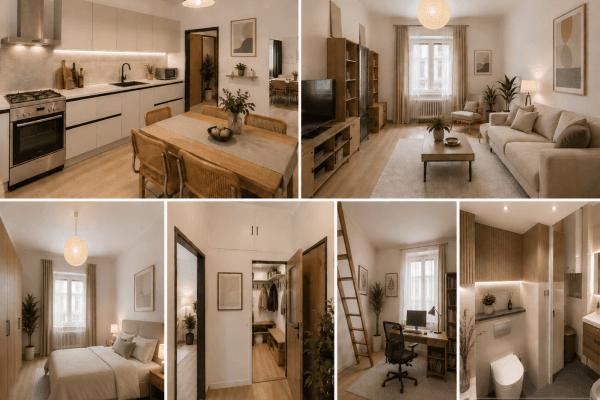 Prodej bytu 3+1 86 m², Mánesova, Praha Prodej bytu 3+1 86 m², Mánesova, Praha