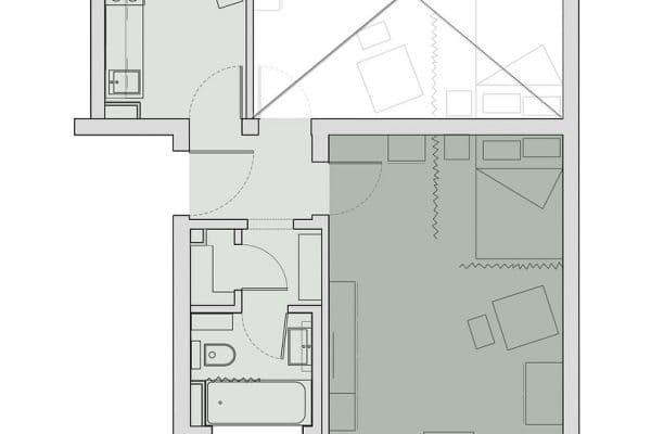 Pronájem bytu 1+1 39 m², Steinforststr. 38, Erlangen Pronájem bytu 1+1 39 m², Steinforststr. 38, Erlangen