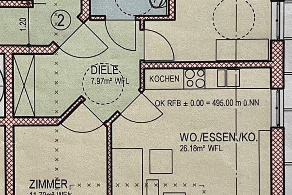 Pronájem bytu 3+1 74 m², Altomünster, Bavorsko Pronájem bytu 3+1 74 m², Altomünster, Bavorsko