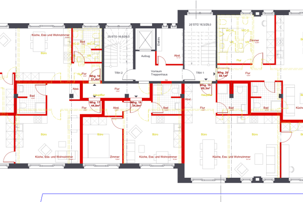 Pronájem bytu 2+1 60 m², Rieckestraße 26, Stuttgart, Bádensko-Württembersko Pronájem bytu 2+1 60 m², Rieckestraße 26, Stuttgart, Bádensko-Württembersko
