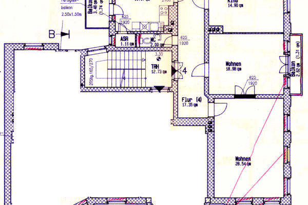 Pronájem bytu 5+1 125 m², Halle, Sasko-Anhaltsko Pronájem bytu 5+1 125 m², Halle, Sasko-Anhaltsko