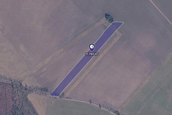 Prodej pozemku 11.794 m², Obrubce Prodej pozemku 11.794 m², Obrubce