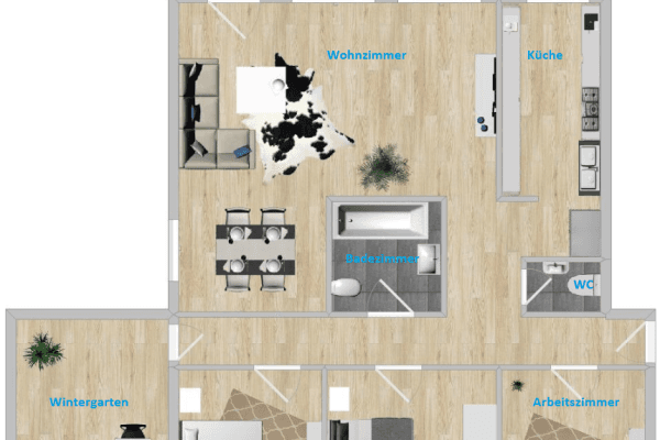 Pronájem bytu 4+1 110 m², Flachsbleiche 72, Kaarst Pronájem bytu 4+1 110 m², Flachsbleiche 72, Kaarst