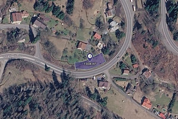 Prodej pozemku 1.034 m², Desná Prodej pozemku 1.034 m², Desná