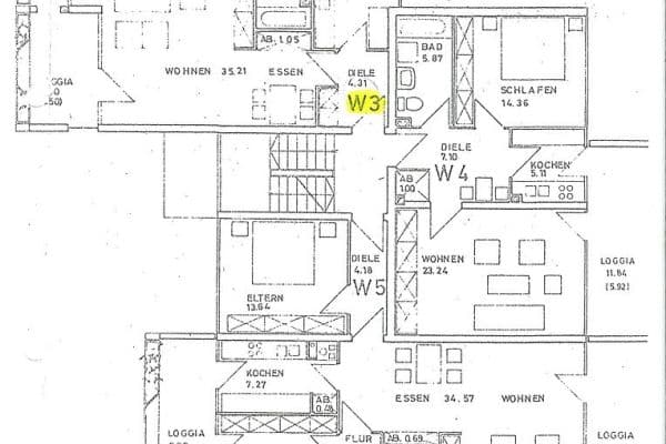Pronájem bytu 3+1 97 m², Würzburg, Bavorsko Pronájem bytu 3+1 97 m², Würzburg, Bavorsko