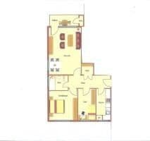 Pronájem bytu 3+1 66 m², Düsseldorf Pronájem bytu 3+1 66 m², Düsseldorf