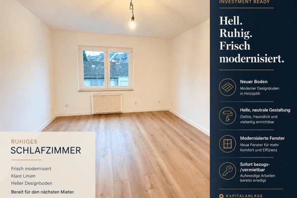 Prodej bytu 2+1 41 m², Essen Prodej bytu 2+1 41 m², Essen