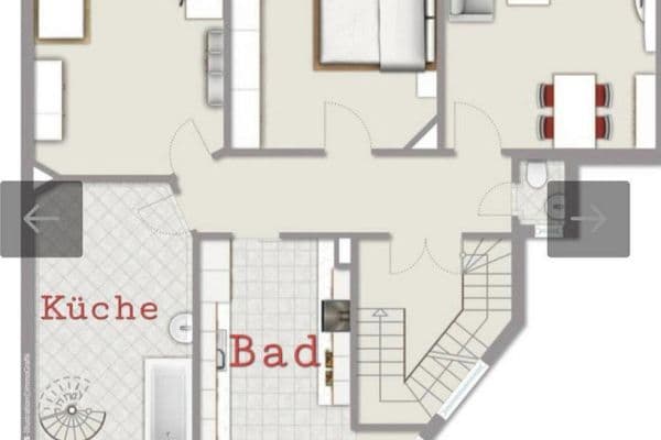 Pronájem bytu 3+1 97 m², Hanau Pronájem bytu 3+1 97 m², Hanau