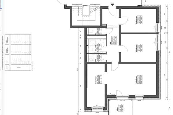 Pronájem bytu 3+1 87 m², Am Schlüsselacker 4, Eberbach Pronájem bytu 3+1 87 m², Am Schlüsselacker 4, Eberbach