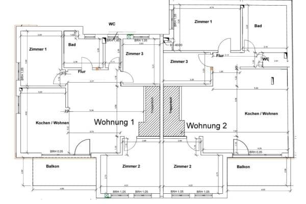 Pronájem bytu 4+1 99 m², Flörsheim Pronájem bytu 4+1 99 m², Flörsheim