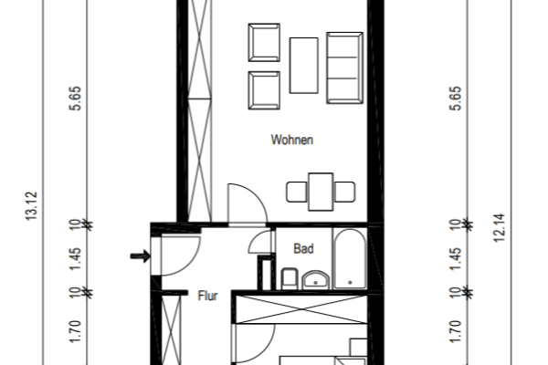 Prodej bytu 2+1 53 m², Sailerstraße 16, München, Bavorsko Prodej bytu 2+1 53 m², Sailerstraße 16, München, Bavorsko