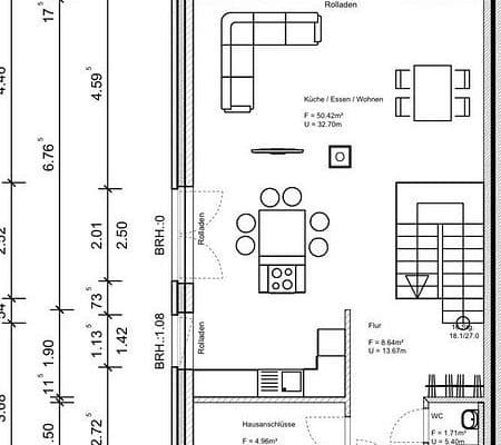 Pronájem domu 122 m², pozemek 387 m², Stange-Freerks-Str. 5a, Vastorf Pronájem domu 122 m², pozemek 387 m², Stange-Freerks-Str. 5a, Vastorf