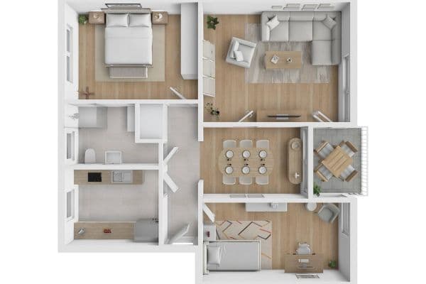 Prodej bytu 3+kk 79 m², Philipp-Melanchthon-Straße 25, Amberg, Bavorsko Prodej bytu 3+kk 79 m², Philipp-Melanchthon-Straße 25, Amberg, Bavorsko