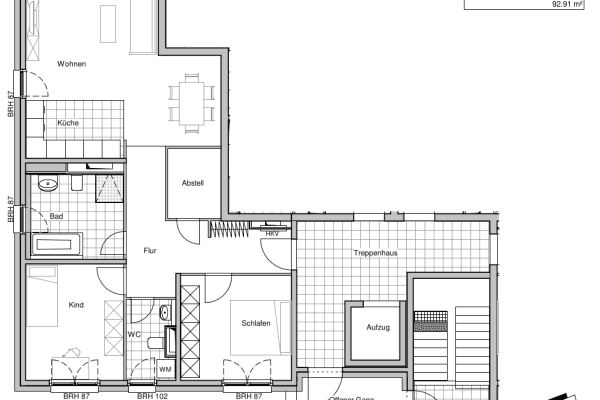 Prodej bytu 3+1 93 m², Berttolt-Brecht Allee 1-17, Schönefeld Prodej bytu 3+1 93 m², Berttolt-Brecht Allee 1-17, Schönefeld