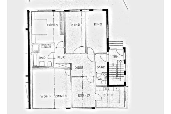 Pronájem bytu 4+kk 123 m², Bempflingen Pronájem bytu 4+kk 123 m², Bempflingen