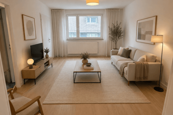Pronájem bytu 2+1 47 m², Wielandstraße, Wuppertal Pronájem bytu 2+1 47 m², Wielandstraße, Wuppertal