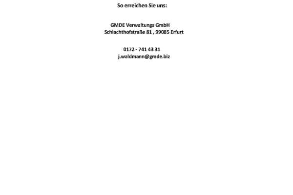 Pronájem bytu 2+1 47 m², Marbacher Gasse 45, Erfurt, Durynsko Pronájem bytu 2+1 47 m², Marbacher Gasse 45, Erfurt, Durynsko