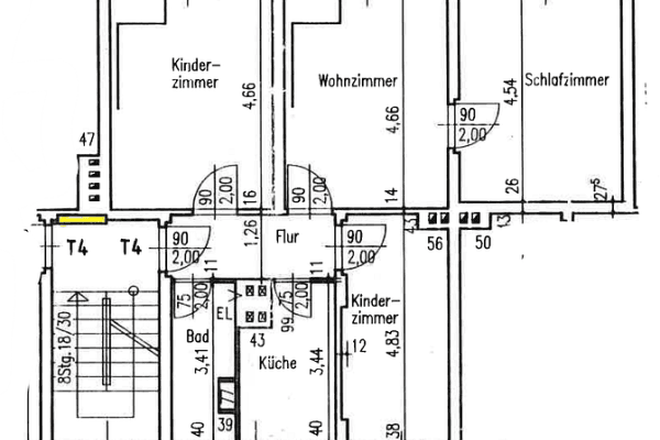 Pronájem bytu 4+1 74 m², Sternstrasse 5a, Burg, Sasko-Anhaltsko Pronájem bytu 4+1 74 m², Sternstrasse 5a, Burg, Sasko-Anhaltsko