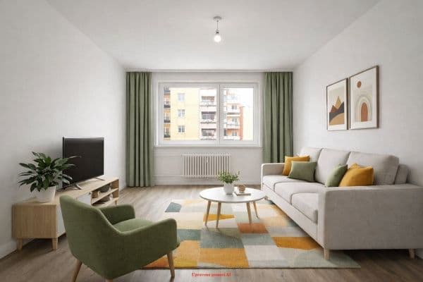 Pronájem bytu 2+1 58 m², Masarykova třída, Orlová-Lutyně Pronájem bytu 2+1 58 m², Masarykova třída, Orlová-Lutyně