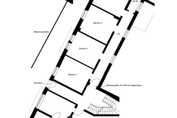 Pronájem bytu 3+1 80 m², Maternusstraße 39, Köln Pronájem bytu 3+1 80 m², Maternusstraße 39, Köln