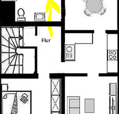 Pronájem bytu 3+1 55 m², Warendorpstr. 5, Lübeck, Šlesvicko-Holštýnsko Pronájem bytu 3+1 55 m², Warendorpstr. 5, Lübeck, Šlesvicko-Holštýnsko