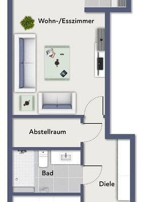 Prodej bytu 3+1 76 m², Buxtehude Prodej bytu 3+1 76 m², Buxtehude