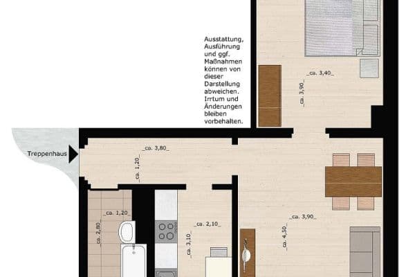Pronájem bytu 2+1 49 m², Amalienstraße 132, Dessau-Roßlau, Sasko-Anhaltsko Pronájem bytu 2+1 49 m², Amalienstraße 132, Dessau-Roßlau, Sasko-Anhaltsko