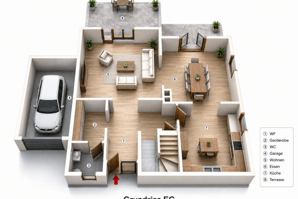 Pronájem domu 150 m², pozemek 325 m², Seubersdorf Pronájem domu 150 m², pozemek 325 m², Seubersdorf