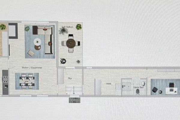 Pronájem bytu 3+1 111 m², Uphuser Heerstr. 90a, Achim Pronájem bytu 3+1 111 m², Uphuser Heerstr. 90a, Achim