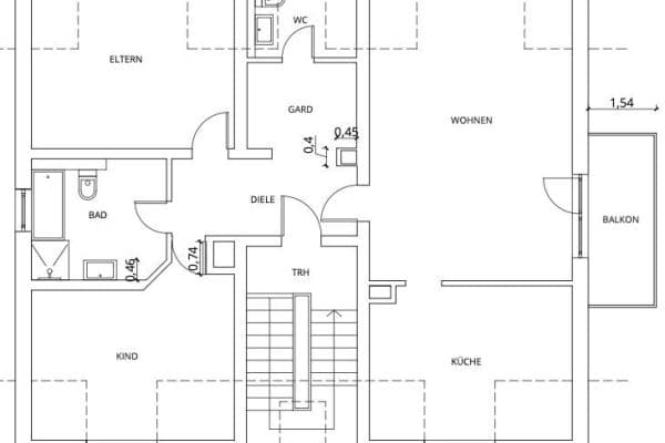 Pronájem bytu 3+1 107 m², Mömbris Pronájem bytu 3+1 107 m², Mömbris