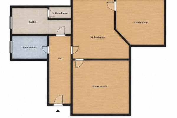 Pronájem bytu 3+1 92 m², Fürstenwalde Pronájem bytu 3+1 92 m², Fürstenwalde